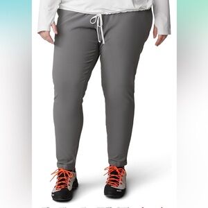 Mountain Hardwear Sediment Grey Women's Dynama Ankle Pants size 2X